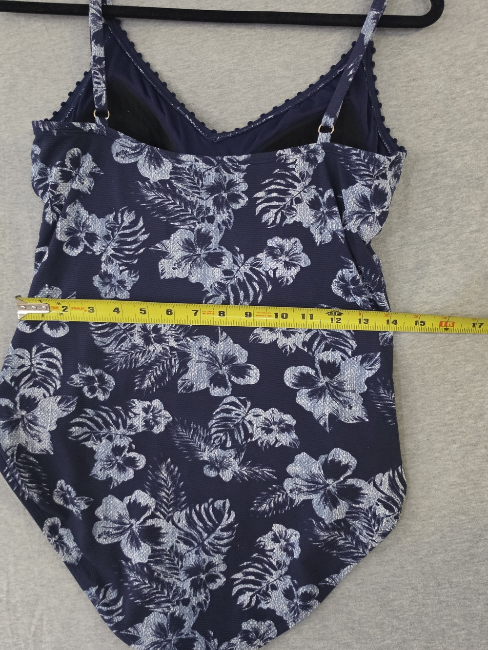 Tommy Bahama Navy & White Tropical Floral One-Piece - Picture 9 of 10